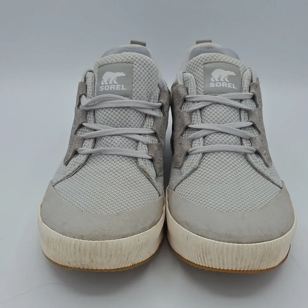 Sorel Out N About III Women's Waterproof Sneakers Size 9.5 Moonstone/Dove EUC